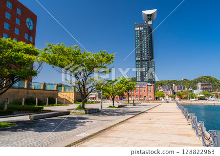 <福岡縣>門司港復古街景 128822963
