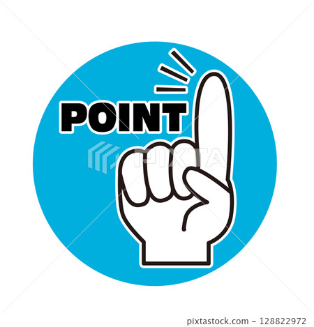 Index finger showing point Index finger showing point 128822972