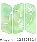 Summer adventure map MAP mountain climbing camping friendly ecology icon design symbol stamp 128823314