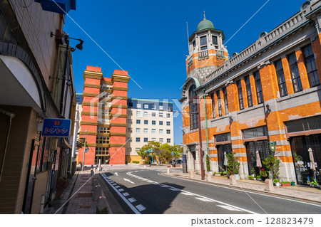 <福岡縣>門司港復古街景 <福岡縣>門司港復古街景 128823479