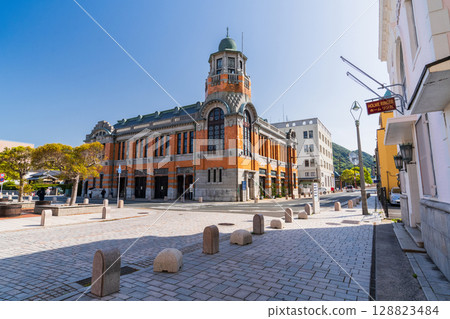 <Fukuoka Prefecture> Mojiko retro townscape 128823484