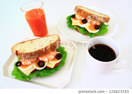 健康的早餐 128823583