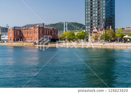 <Fukuoka Prefecture> Mojiko retro townscape 128823820