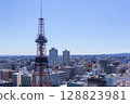 Sapporo TV Tower Urban Landscape Olympic Marathon 128823981