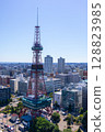 Sapporo TV Tower Urban Landscape Olympic Marathon 128823985