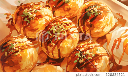 Takoyaki 128824521