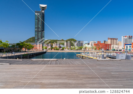<福岡縣>門司港復古街景 128824744