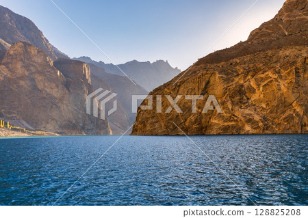 The Landscape of Attabad Lake, Hunza,Karakoram Highway, Pakistan 128825208