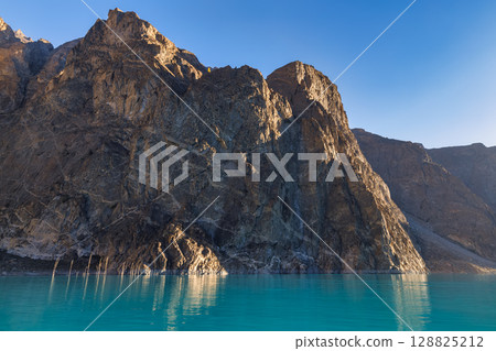 The Landscape of Attabad Lake, Hunza,Karakoram Highway, Pakistan The Landscape of Attabad Lake, Hunza,Karakoram Highway, Pakistan 128825212