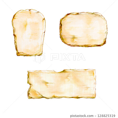 Stone tablet templates 128825319