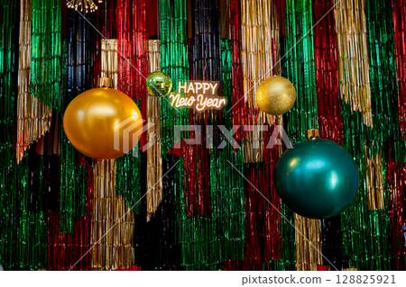 Vibrant New Year's Eve Party Decor Vibrant New Year's Eve Party Decor 128825921