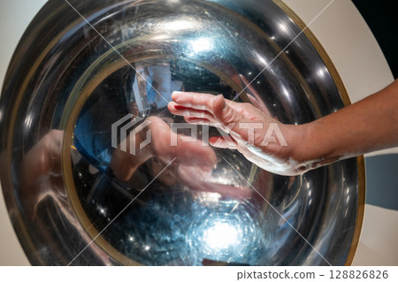 Permanent exhibit at the Science Museum in Nagoya, Aichi Prefecture, Japan 128826826