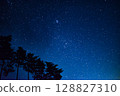 繁星滿天的夜景 128827310