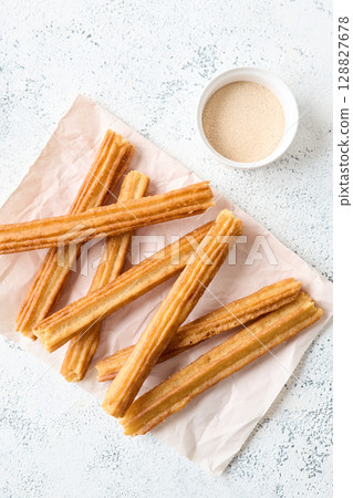 紙上的油條 紙上的油條 128827678