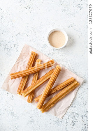 Churros on paper Churros on paper 128827679