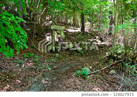 笛吹市健行路線、禦坂山釋迦岳入口 128827915