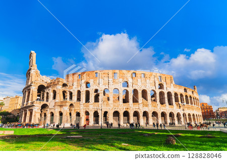 羅馬世界遺產羅馬鬥獸場 128828046