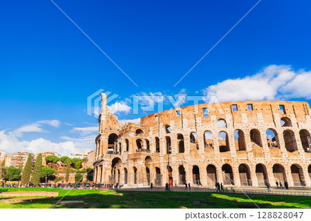 羅馬世界遺產羅馬鬥獸場 128828047