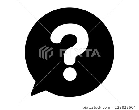 問號圖示單色 128828604