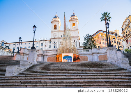 Rome Spanish Steps Rome Spanish Steps 128829012