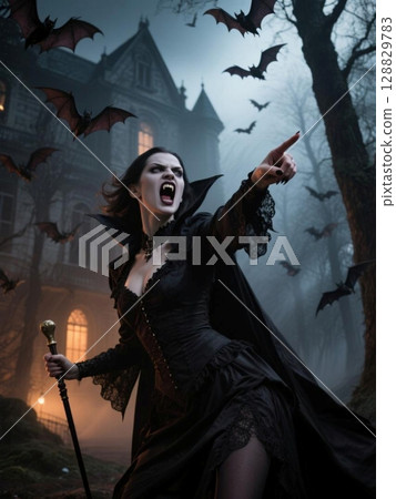 女吸血鬼 128829783