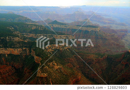 Aerial View Grand Canyon Arizona Aerial View Grand Canyon Arizona 128829803