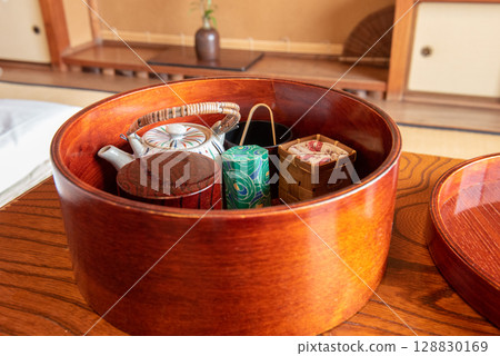 日式待客之道：日式旅館茶具 128830169