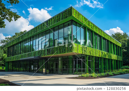 Exterior view of the Russian Academy of Sciences building in Moscow, Russia Exterior view of the Russian Academy of Sciences building in Moscow, Russia 128830256