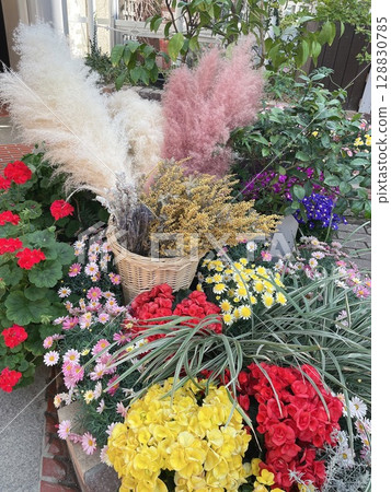 Flower garden Flower garden 128830785