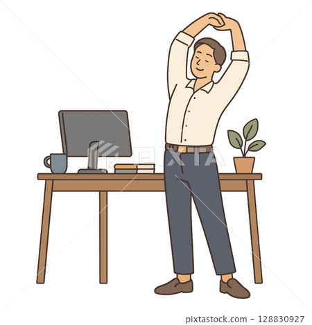 Virtual Treadmill Workout Illustration of Man Running with Headset and Fitness Tracker Data Display for Online Coaching and Cardio Training Concept Virtual Treadmill Workout Illustration of Man Running with Headset and Fitness Tracker Data Display for Online Coaching and Cardio Training Concept 128830927