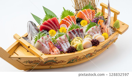 什錦刺身(船型) 什錦刺身(船型) 128832597