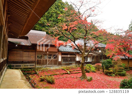 秋色的修月寺（新潟縣） 128835119