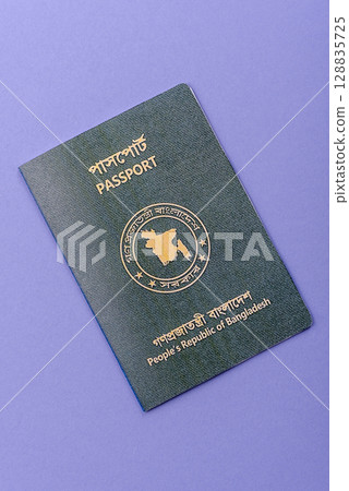 International passport of Bangladeshi citizen for global business 128835725