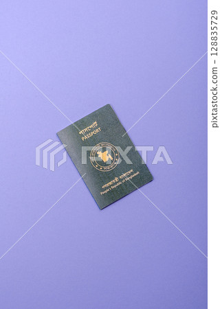 International passport of Bangladeshi citizen for global business 128835729