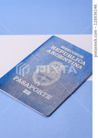 Argentine passport for travelling, flying and doing business Argentine passport for travelling, flying and doing business 128836146