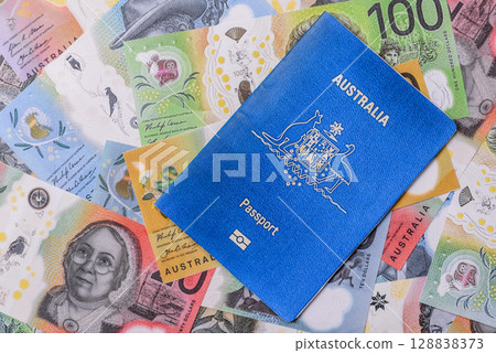 Australian passport for travelling, flying and doing business Australian passport for travelling, flying and doing business 128838373