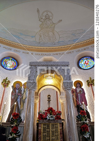 Church of St. Blaise in Zagreb, Croatia 128840276