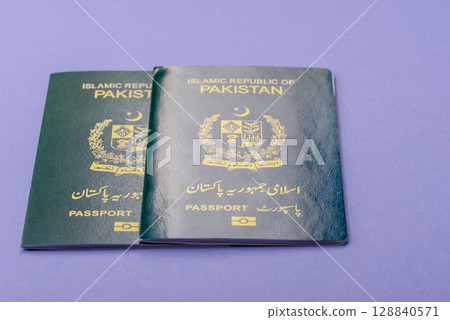 Pakistanian International Citizen Passport for global business 128840571