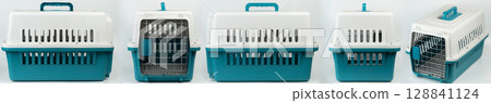Empty closed per carrier cage Empty closed per carrier cage 128841124