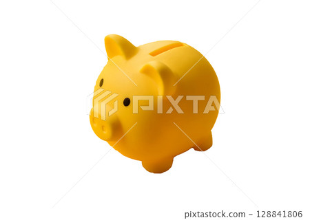 Piggy bank as a financial conceptual background with coins, doing business Piggy bank as a financial conceptual background with coins, doing business 128841806