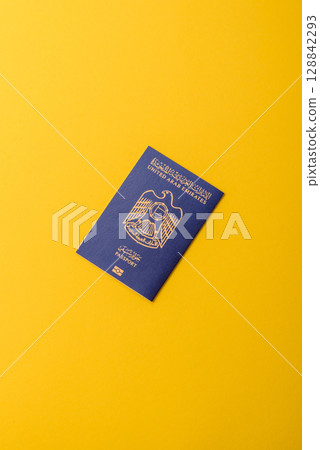OAE passport for travelling, flying and doing business. Arabic document, id OAE passport for travelling, flying and doing business. Arabic document, id 128842293