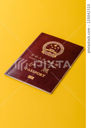 China Citizen Passport, Chinese document for global business 128842310