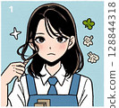 日本年輕女性的煩惱圖解！ 10多歲、20多歲、30多歲、40多歲的年輕一代！打工AIOL 128844318