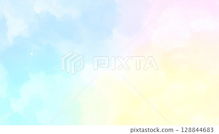 美麗的水彩紋理背景 2 128844683