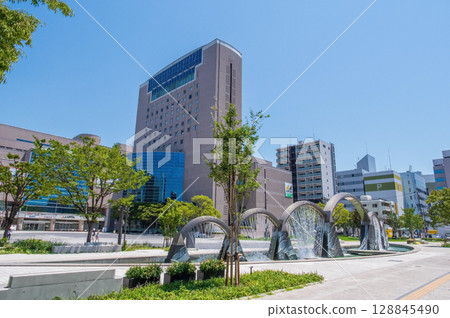 "Seven Seas Bridge" Yokkaichi City Park Symbolic Fountain "Seven Seas Bridge" Yokkaichi City Park Symbolic Fountain 128845490