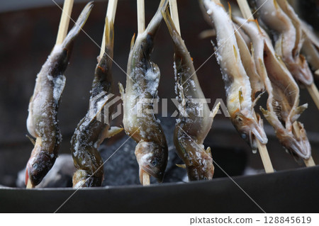 烤香魚 烤香魚 128845619