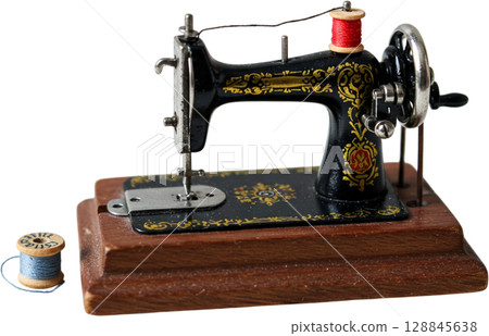 Sewing Machine, Remove Background Sewing Machine, Remove Background 128845638