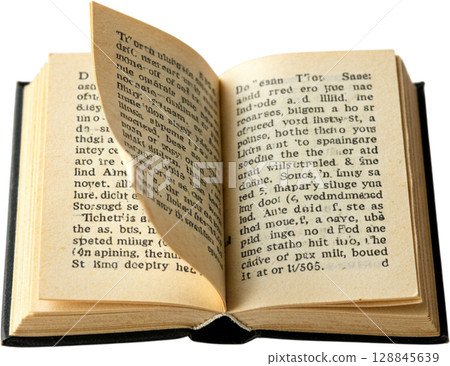 open book, Remove Background 128845639