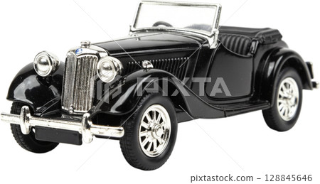 vintage classic car isolated, Remove Background vintage classic car isolated, Remove Background 128845646