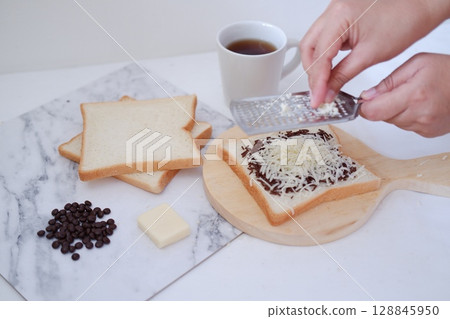 Simple Breakfast Preparation Simple Breakfast Preparation 128845950